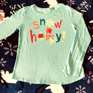 Girl's long-sleeved shirt